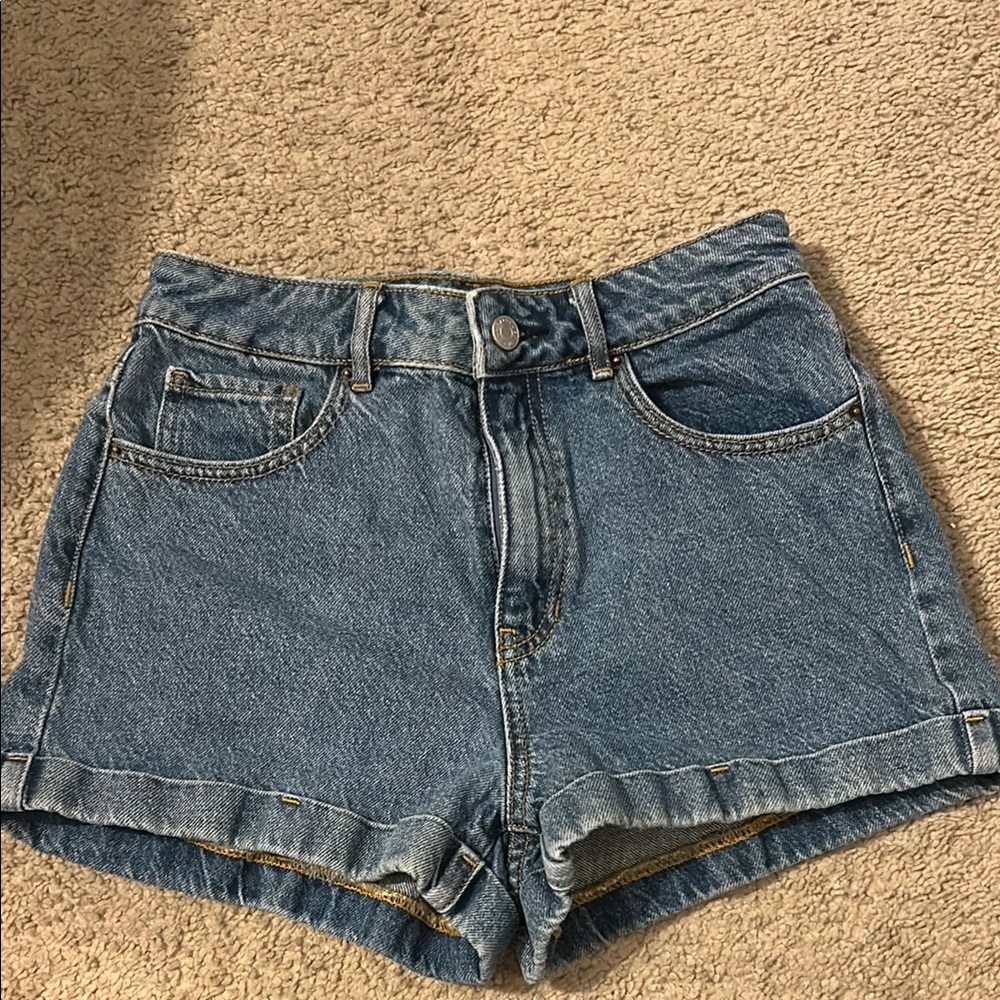 PACSUN Blue Mom Shorts